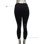 High-Waisted Mesh Cutout Capri Leggings