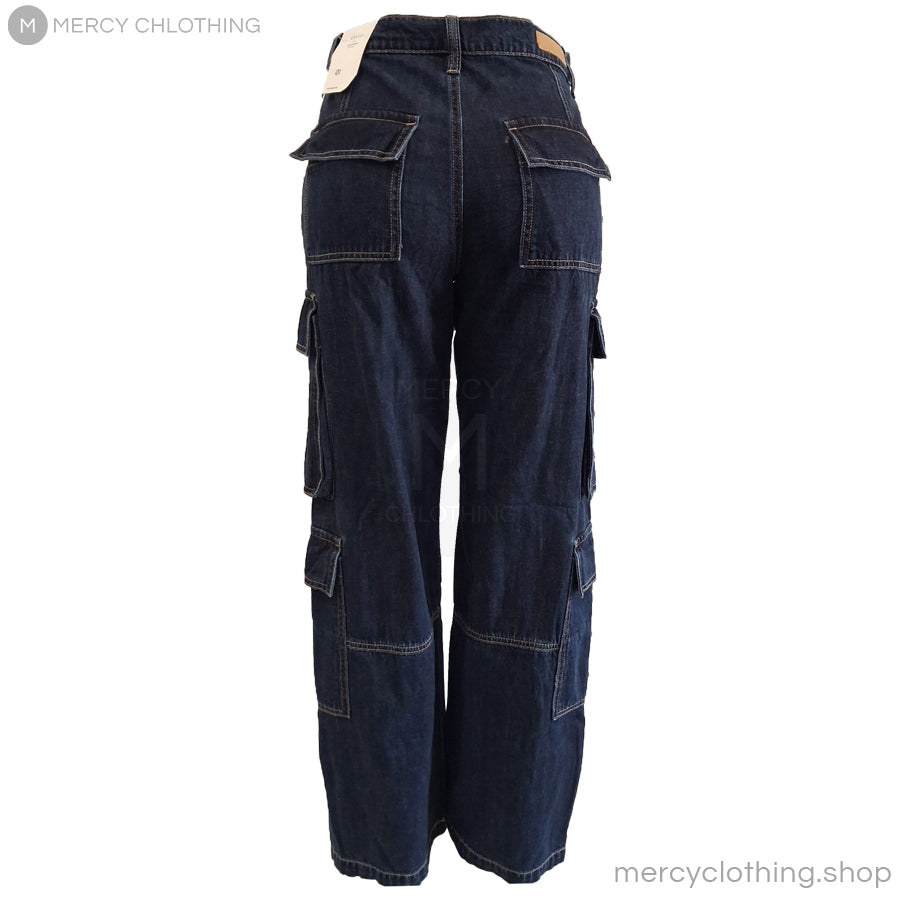 CELLO High-Waisted Wide-Leg Jeans