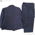 Boy's Formal Navy 5-Piece Suit Set